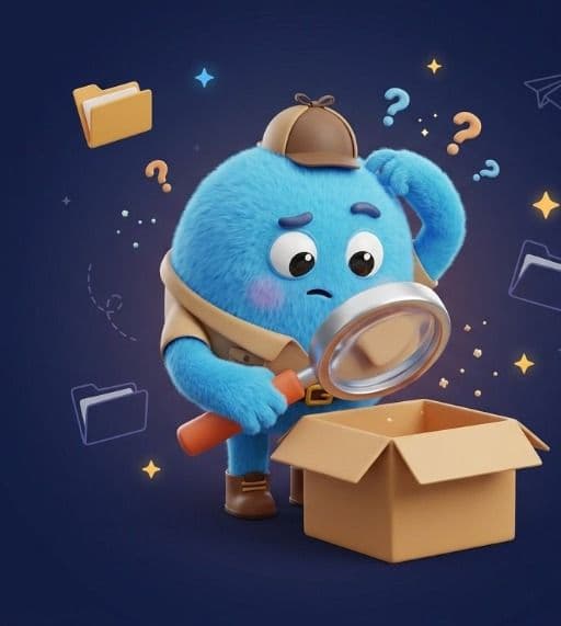 No results found detective illustration